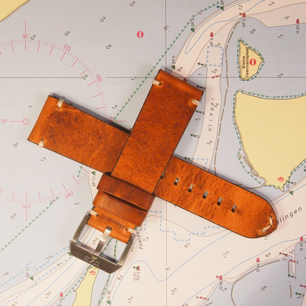 22mm Classic Cognac Strap