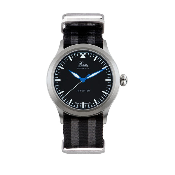 Bracelet NATO noir-gris