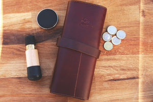 Leather Watch Roll