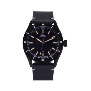 Bracelet noir Business 22 mm