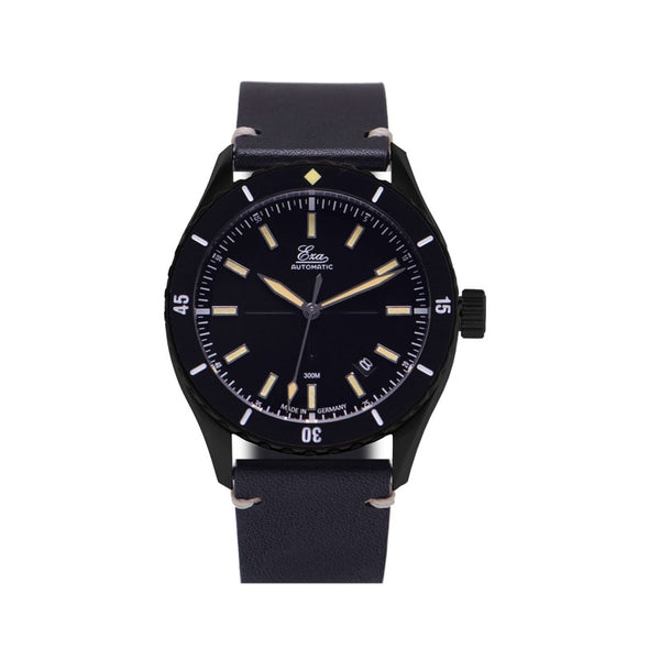 Bracelet noir Business 22 mm